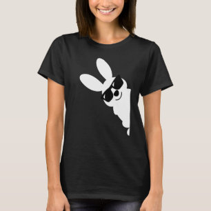 T-shirt Lapin blanc avec lunettes de soleil