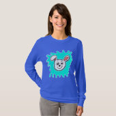 T-shirt Lapin Blanc Mignon (Devant entier)