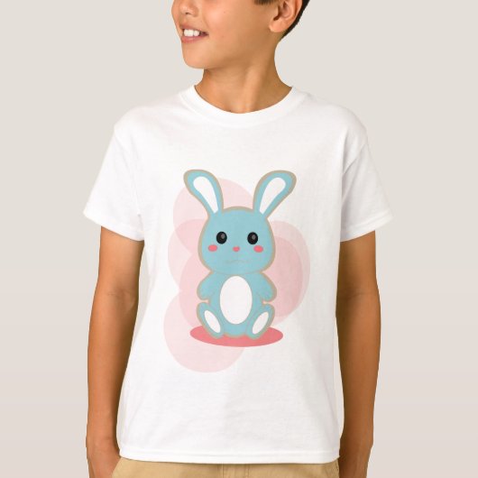 T-shirt Lapin bleu (Devant)