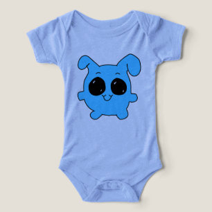 T-Shirt Lapin Bleu Kawaii