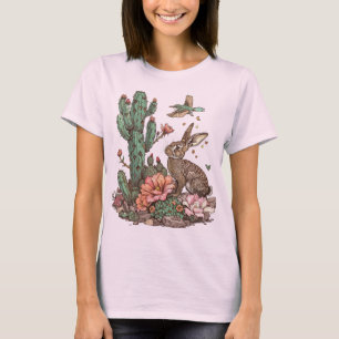 T-shirt Lapin Cactus