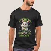 T-shirt lapin célébrant la Saint-Lucky Patrick (Devant)