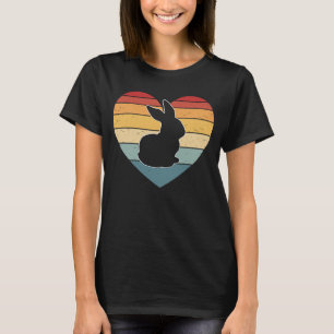 T-shirt Lapin Coeur Rabbit Année 2023 Oeuf de Pâques amour