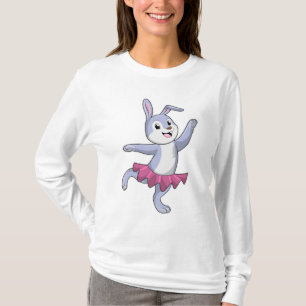 T-shirt Lapin comme Ballerina au Ballet