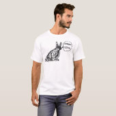 T-shirt Lapin confus (Devant entier)