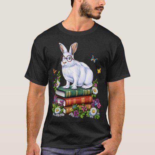 T-shirt Lapin Cottagecore (Devant)