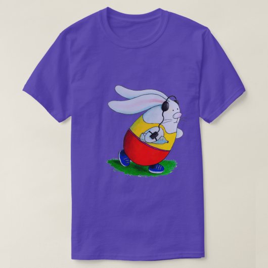 T-shirt lapin courant 1 (Design devant)