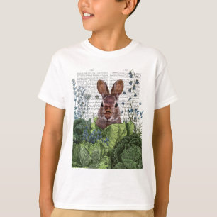 T-shirt Lapin dans une patte de chou