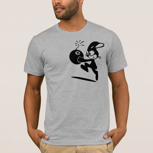 T-shirt Lapin de bombe (Devant)