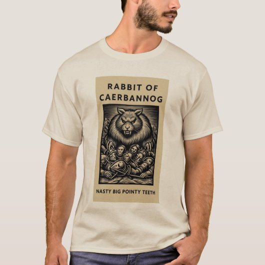 T-SHIRT LAPIN DE CAERBANNOG (Devant)