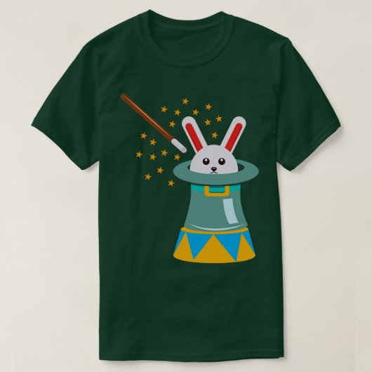 T-shirt Lapin de cirque Magic Bunny Cirque Evénement Diver (Design devant)