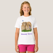 T-shirt Lapin de garenne (Devant entier)