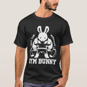 T-shirt Lapin de gym pour hommes pour le jour de Pâques Ha