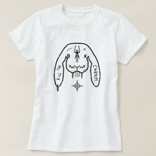T-shirt Lapin de la Mort Drôle et Étrange