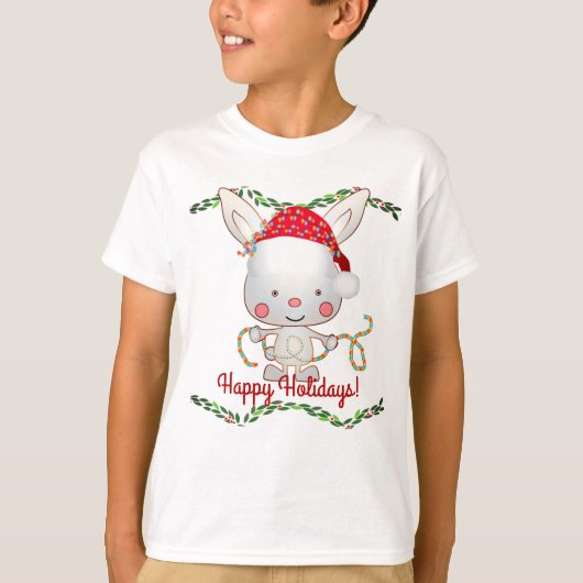 T-shirt Lapin de Noël (Devant)