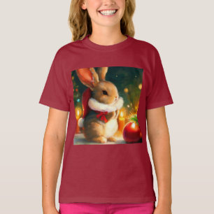 T-shirt Lapin de Noël 1