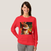T-shirt Lapin de Noël 1 (Devant entier)
