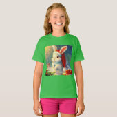 T-shirt Lapin de Noël 2 (Devant entier)