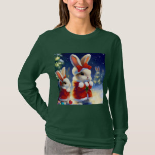 T-shirt Lapin de Noël 3