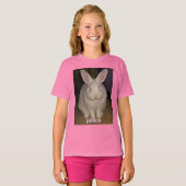 T-shirt lapin de paix (Devant entier)