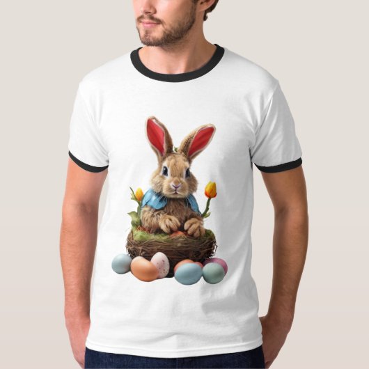 T-shirt Lapin de Pâques (Devant)