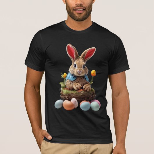 T-shirt Lapin de Pâques (Devant)