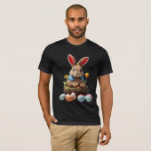 T-shirt Lapin de Pâques (Devant entier)