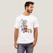 T-shirt Lapin de Pâques (Devant entier)