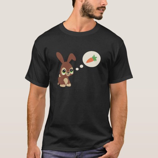 T-shirt lapin de pâques (Devant)