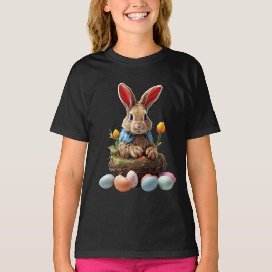 T-shirt Lapin de Pâques (Devant)