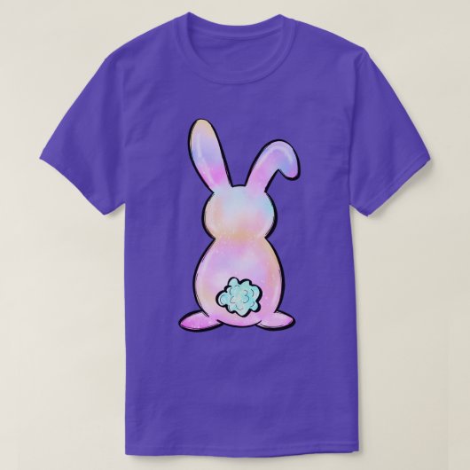 T-shirt lapin de pâques (2) (Design devant)