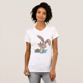 T-shirt Lapin De Pâques Avec Panier (Devant entier)