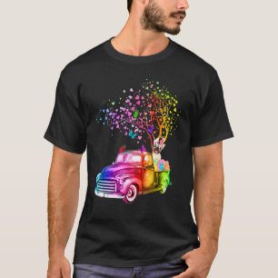 T-shirt Lapin de Pâques Bouledogue français montant un cam