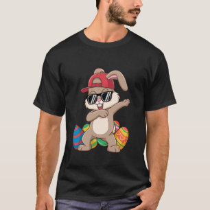 T-shirt Lapin de Pâques drôle de Dabbing Œufs de Pâques Da