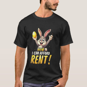 T-shirt Lapin de Pâques drôle Design Je peux payer le loye