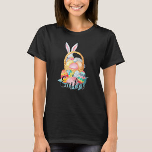 T-shirt Lapin de Pâques drôle et œufs de poule, mignon pou