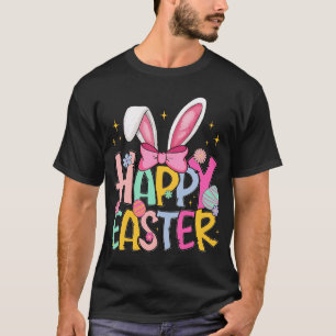 T-shirt Lapin de Pâques drôle qui fait le dabbing Joyeuses