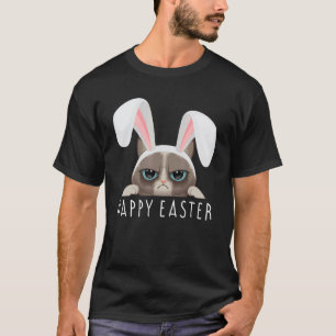 T-shirt Lapin de Pâques drôle robe de pyjama chat fête Ra