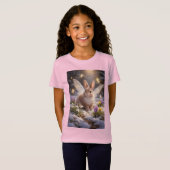 T-Shirt Lapin de Pâques fée (Devant entier)