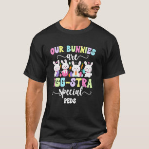 T-shirt Lapin de Pâques infirmière pédiatrique Peds drôle