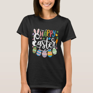 T-shirt Lapin de Pâques Joyeuses Lapin Visage Drôle de Jou