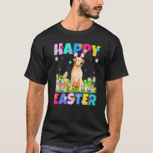 T-shirt Lapin de Pâques Labrador Retriever Chien Pâques S