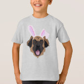T-shirt Lapin de Pâques Leonberger (Devant)