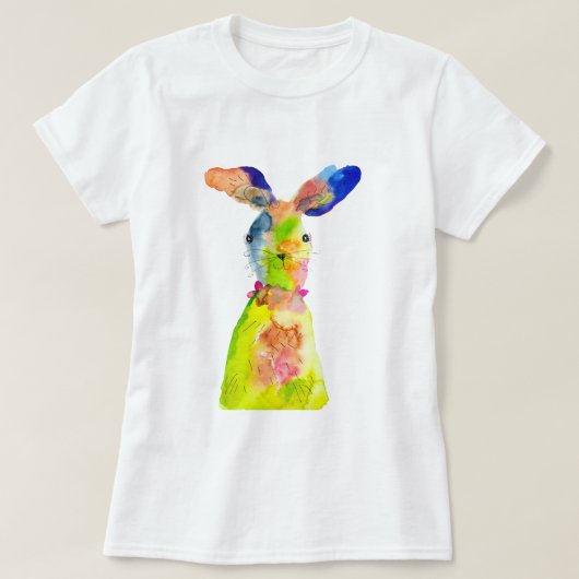 T-shirt Lapin de Pâques mignon (Design devant)
