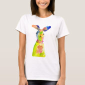 T-shirt Lapin de Pâques mignon (Devant)