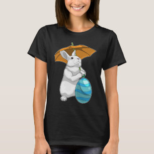 T-shirt Lapin de Pâques OEuf de Pâques Parapluie