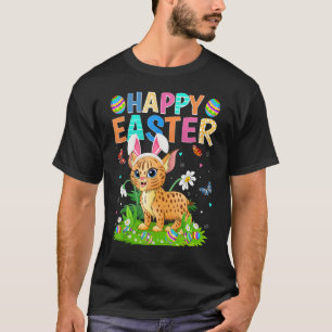 T-shirt Lapin de Pâques Œuf drôle de Bobcat Dimanche de Pâ