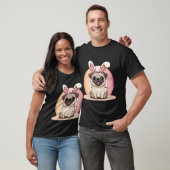 T-shirt Lapin de Pâques Puggy (Unisexe)