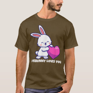 T-shirt Lapin De Pâques, Quelqu'Un Vous Aime 