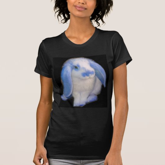 T-shirt Lapin de Roxy dans le bleu (Devant)